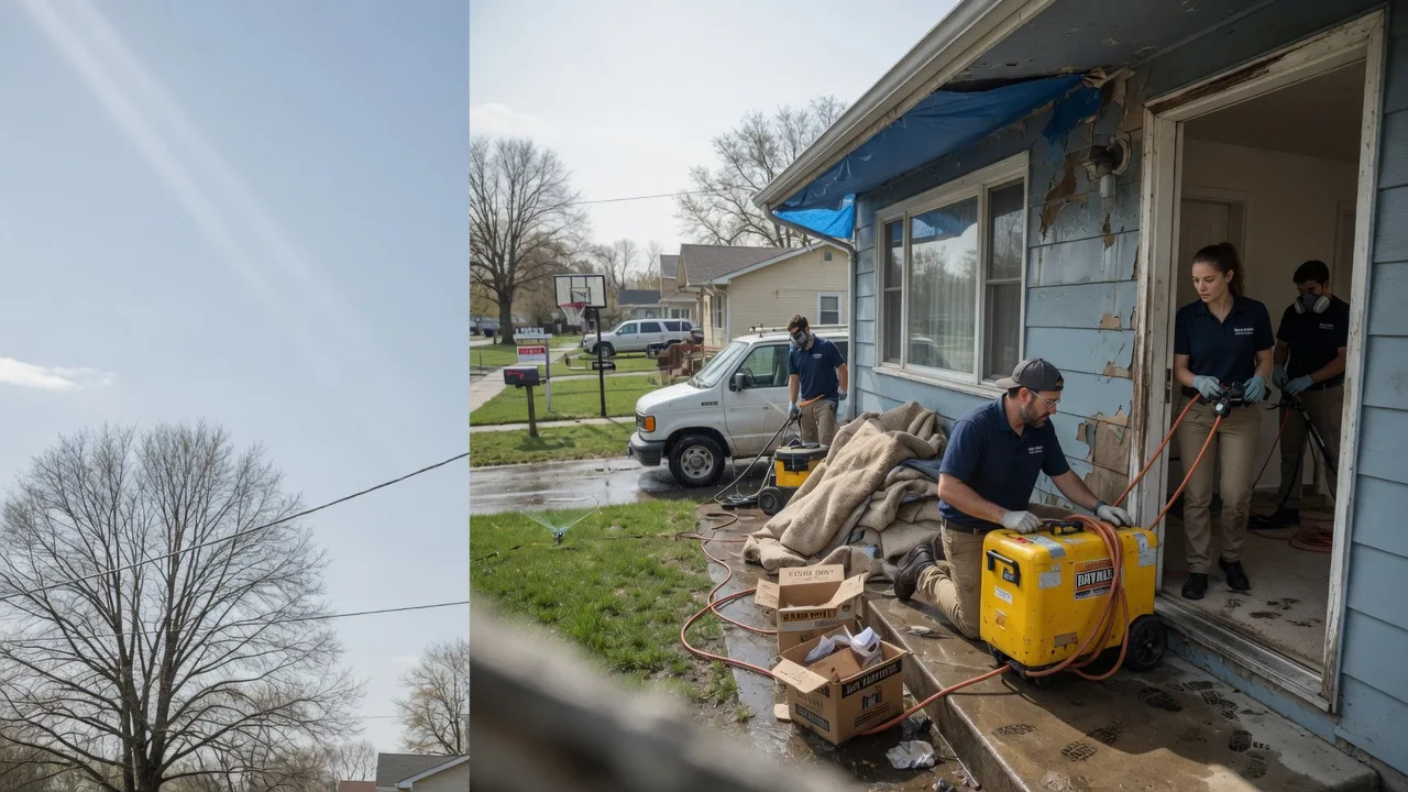Basement Flood Cleanup in Hillside, CO near me